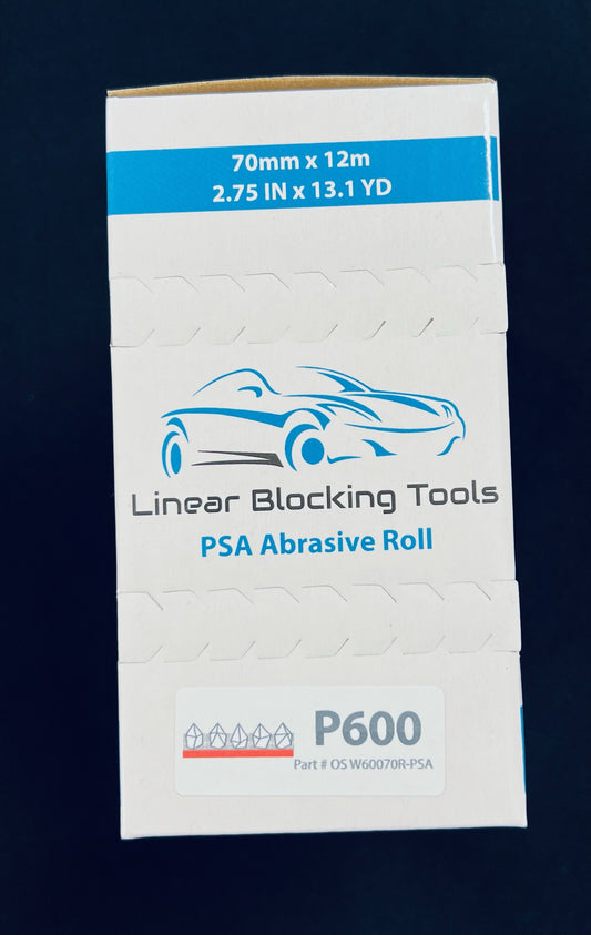 Linear Blocking Tools Wet Sandpaper 600G (STICKY BACKED)