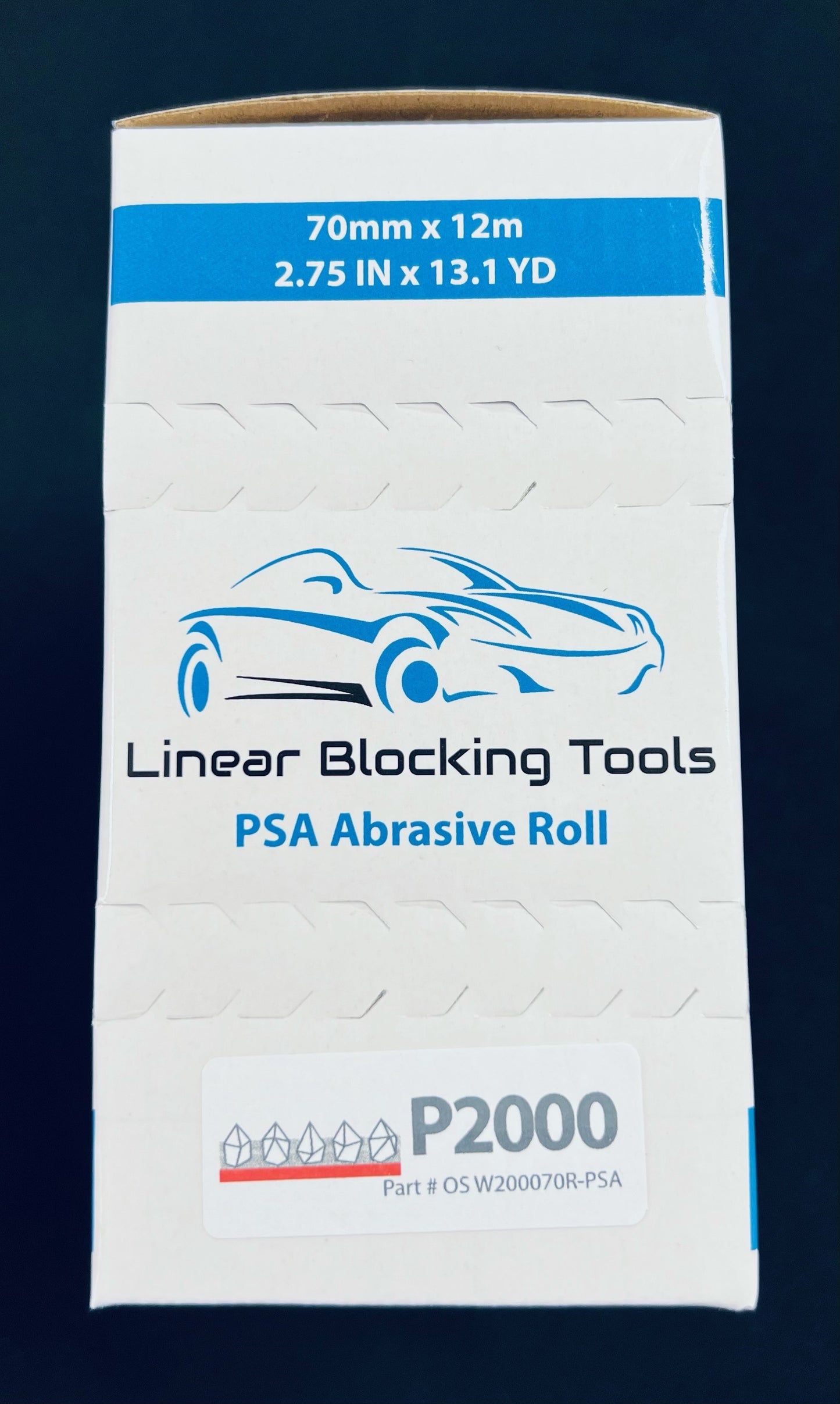 Linear Blocking Tools Wet Sandpaper 2000G (STICKY BACKED)