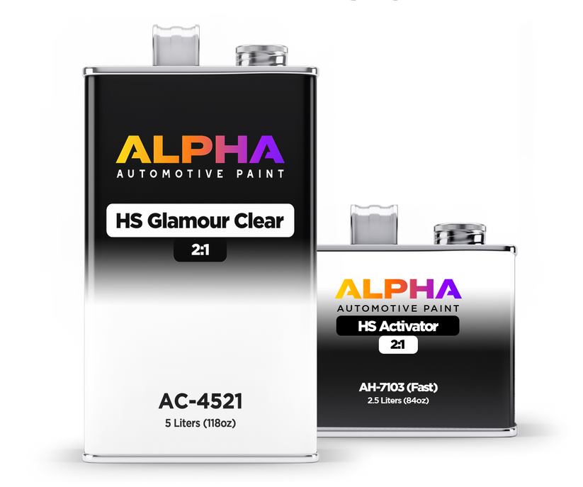 HS Glamour Clearcoat AC-4521 Kit | Alpha Automotive Paint – Linear ...