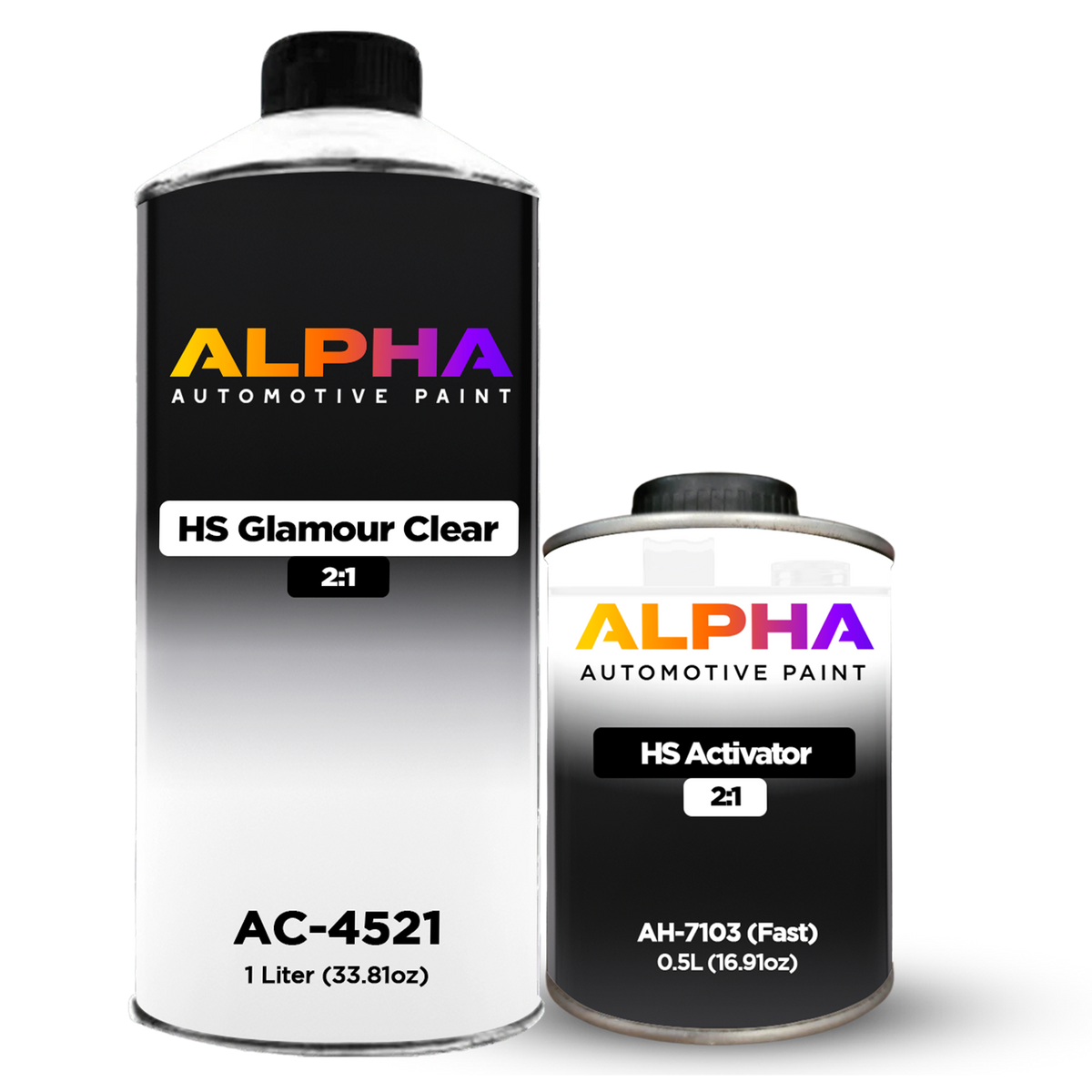HS Glamour Clearcoat AC-4521 Kit | Alpha Automotive Paint – Linear ...