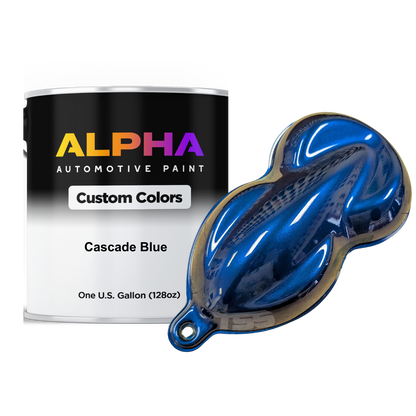 Cascade Blue Paint Basecoat