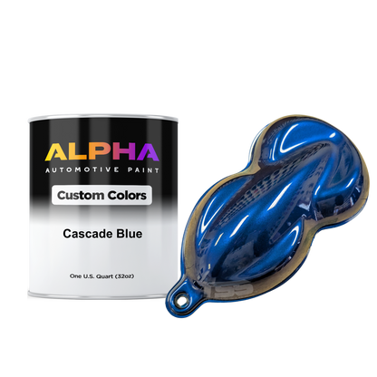 Cascade Blue Paint Basecoat