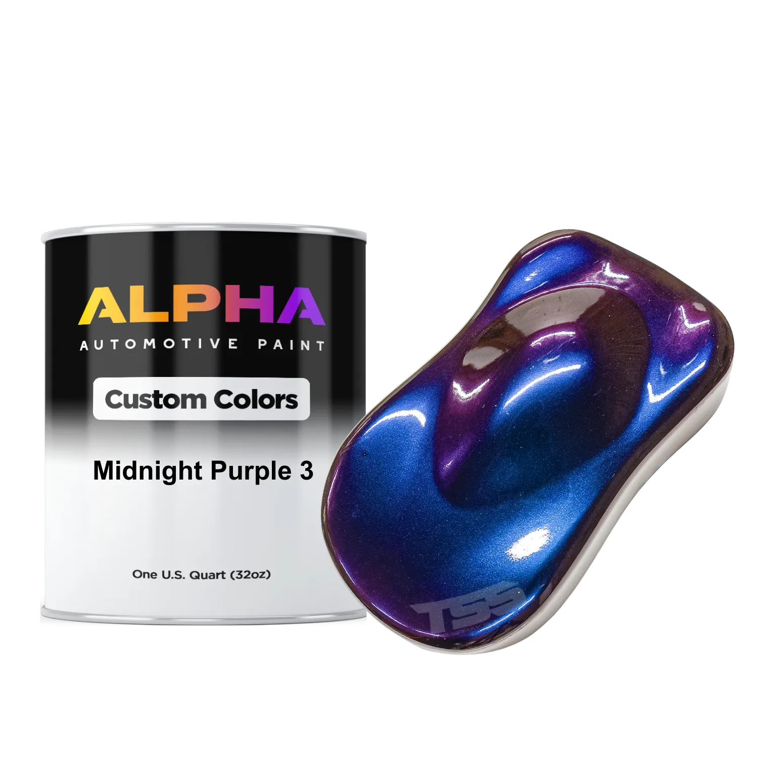 Midnight Purple 3 Alpha Custom Color Basecoat – Linear Blocking Tools
