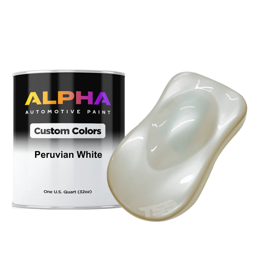 Peruvian White Paint Basecoat Midcoat