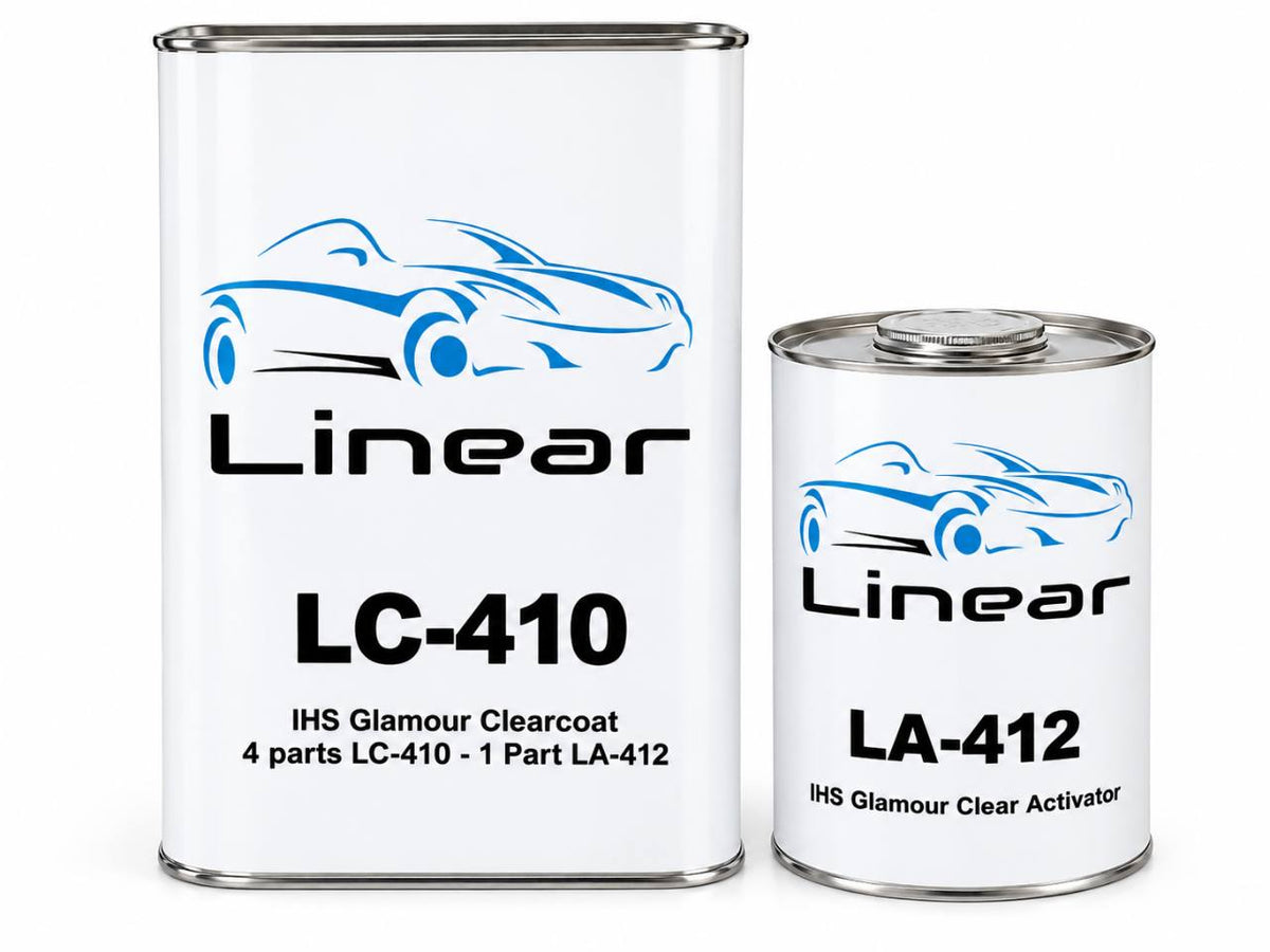 Linear LC-410 IHS Glamour Clearcoat and LA-412 activator kit