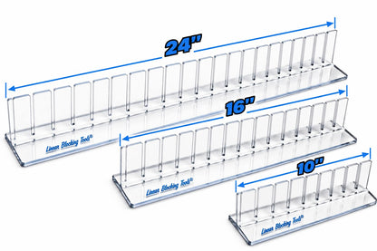 Linear T-Handle Flex Set showing 24-inch, 16-inch, and 10-inch sanding blocks
