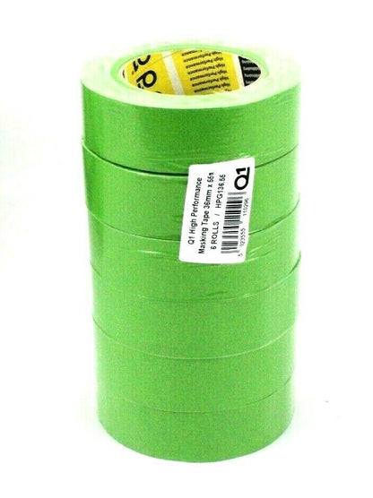 Q1 Performance Green Masking Tape 1.5"