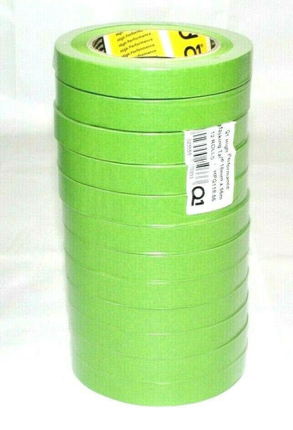 Q1 Performance Green Masking Tape .75"